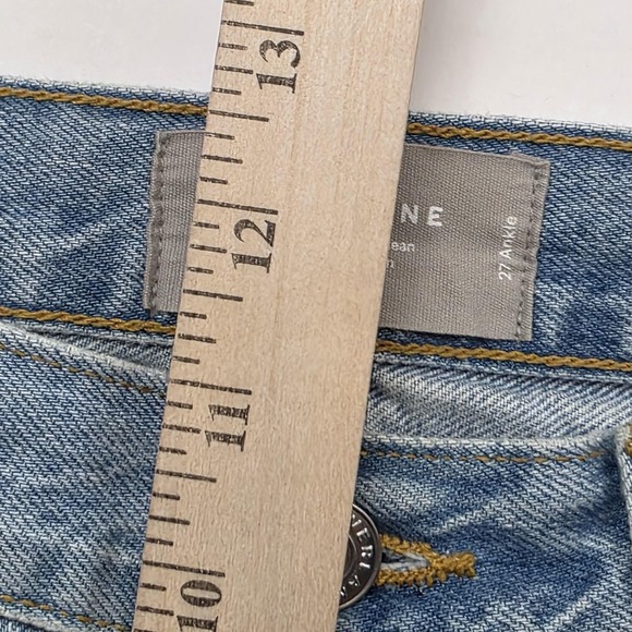 Everlane The 90s Cheeky Jean Womens 27 Ankle Blue High Rise Straight Leg Denim - Picture 8 of 9